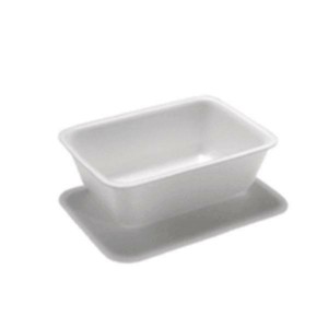 Vassoio barriera b6-70 bianco mm250x180x60h