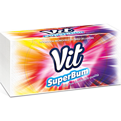 tovaglioli super bum vit pz 160
